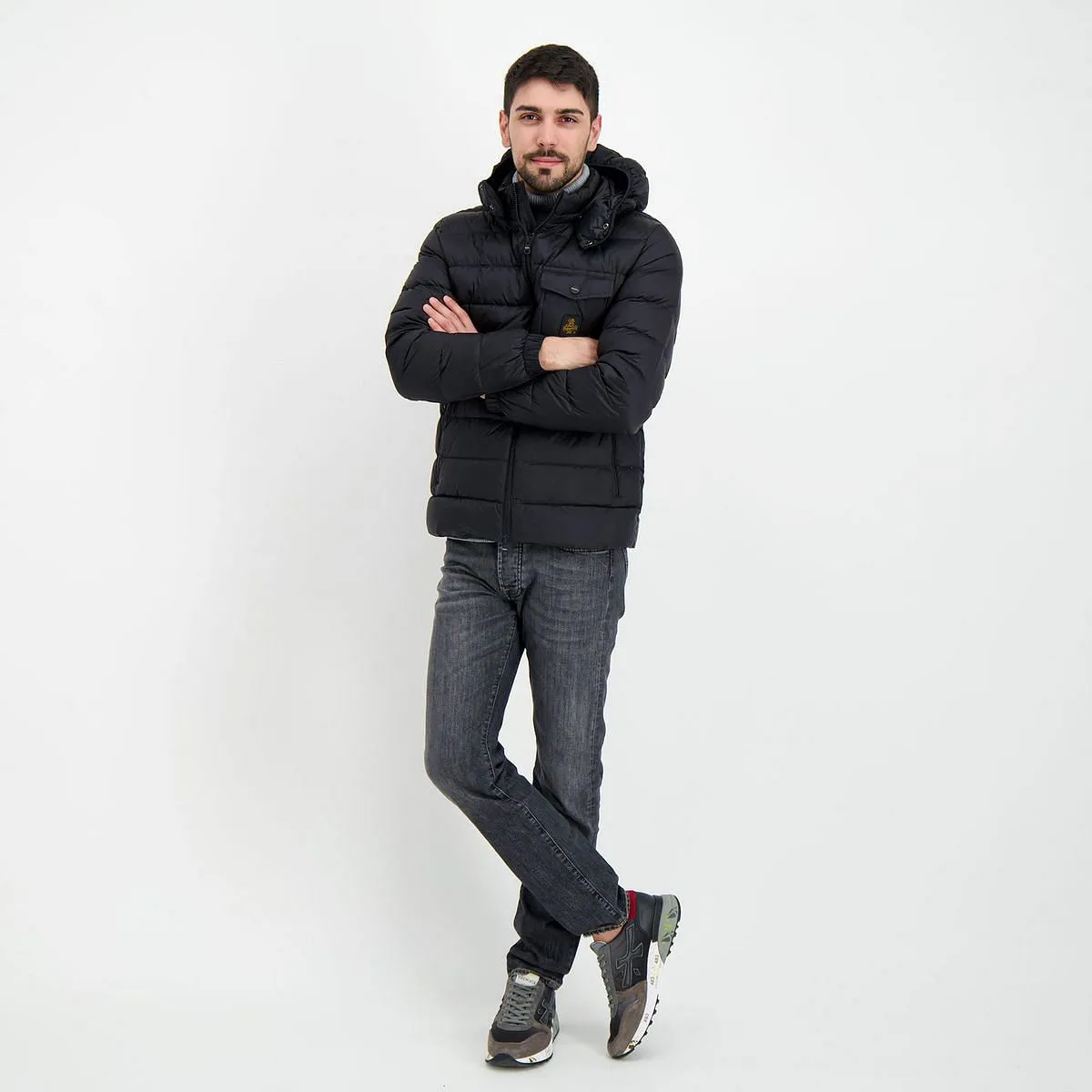      REFRIGIWEAR PIUMINO CON CAPPUCCIO OWENTON  