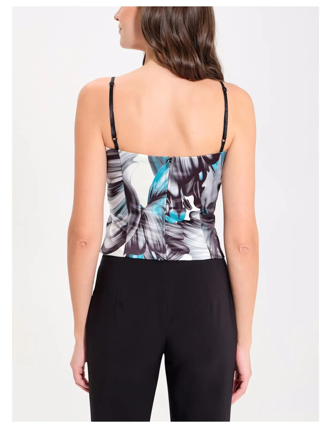 RINASCIMENTO TOP DONNA,MISQ P-4035 TOP CORSETTO NO