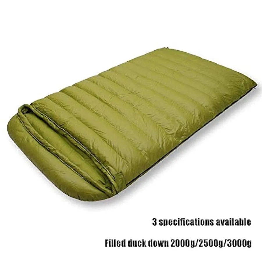 Sacco a pelo per 2 persone: piumino d’oca idrofobico da -31°F e 22°F, ultraleggero, piumino d’anatra da 2.000 g 234284406
