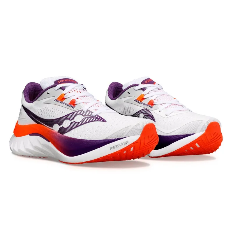 Saucony Endorphin Speed 4 Bianco Viola Arancione - Scarpe Running Donna