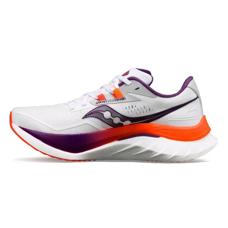 Saucony Endorphin Speed 4 Bianco Viola Arancione - Scarpe Running Donna