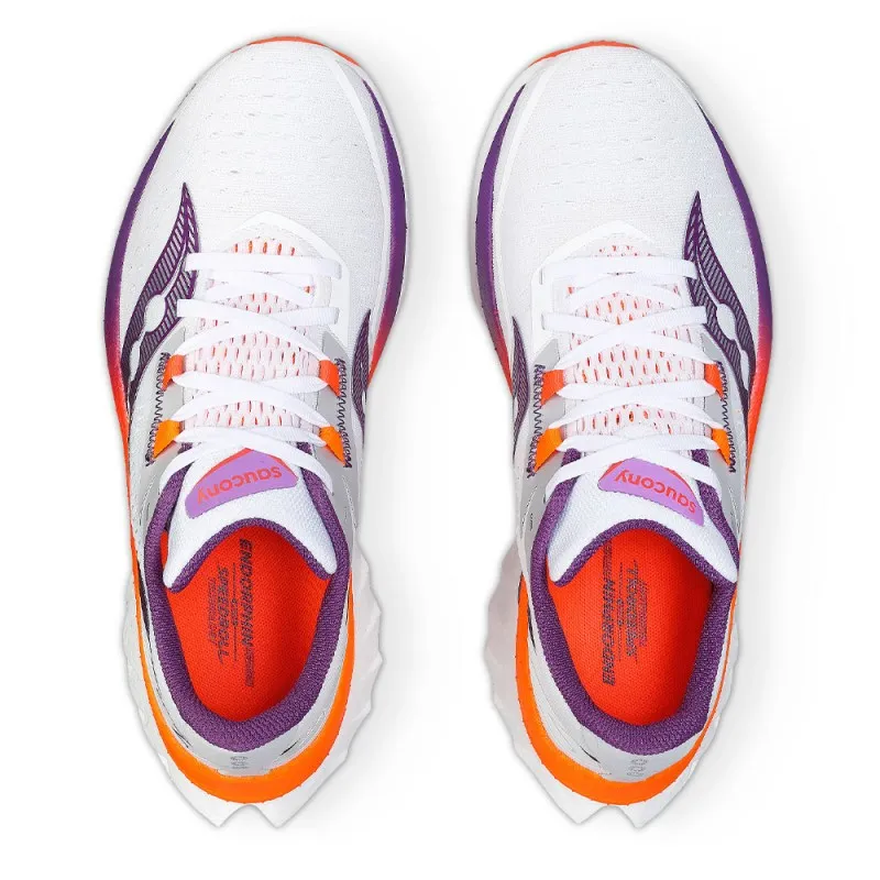 Saucony Endorphin Speed 4 Bianco Viola Arancione - Scarpe Running Donna