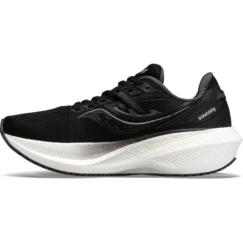 Saucony Triumph 20 Black / White - Scarpa Running