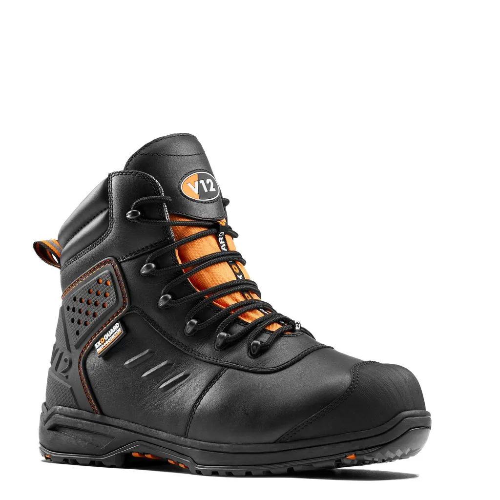 Scarponcino antinfortunistico V12 Footwear da  Unisex tg. 35, col. Nero