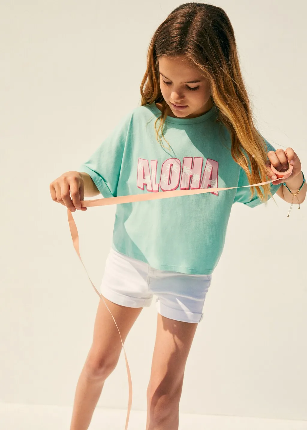 Short denim