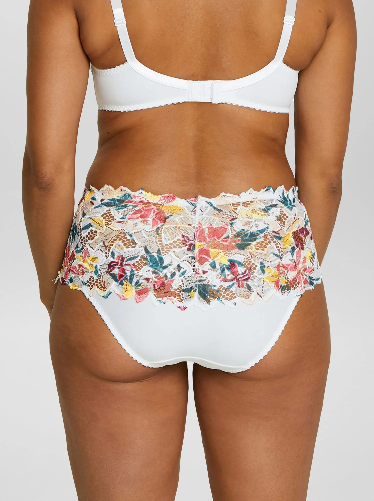 Slip Arum in pizzo 'Sans Complexe' - BIANCO