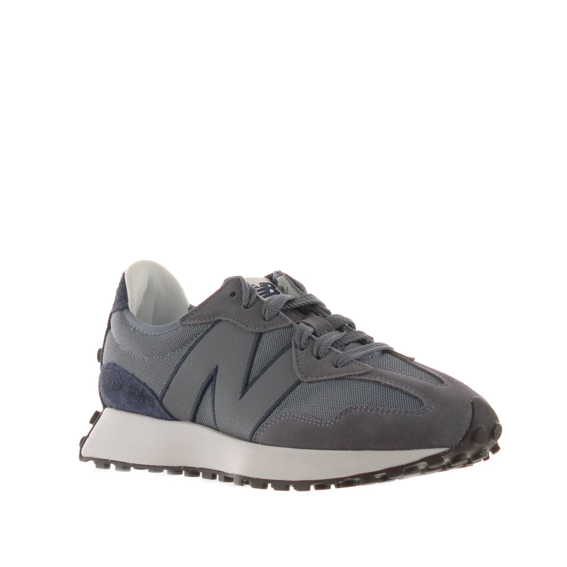 Sneaker 327 in camoscio e mesh