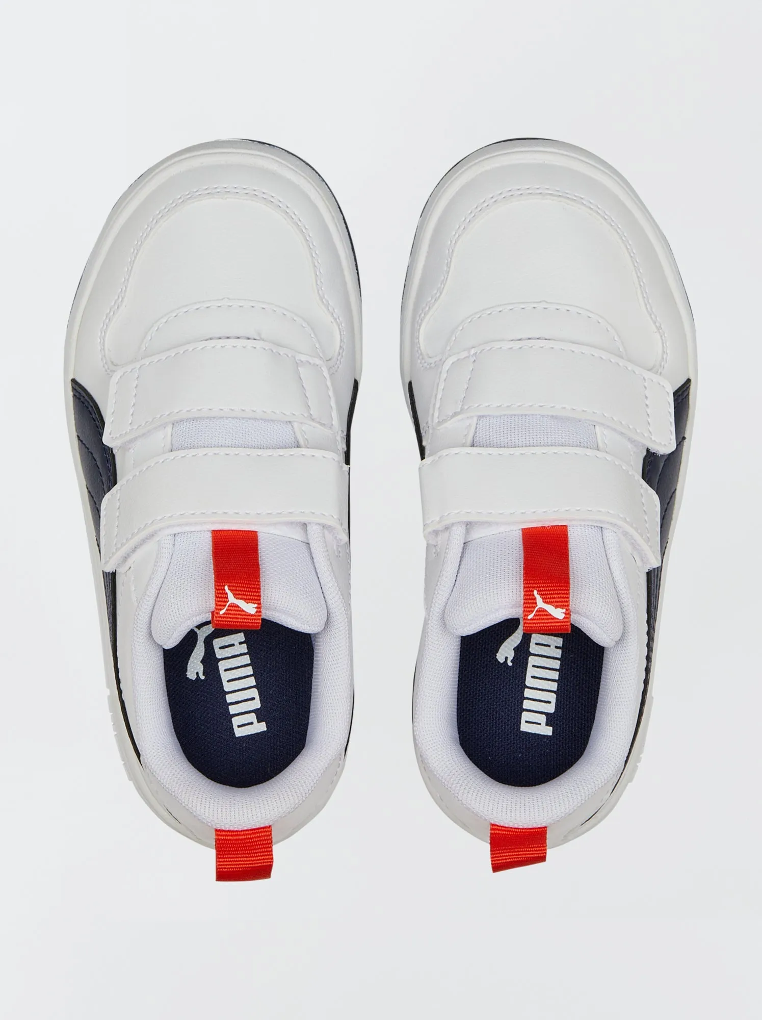 Sneakers multiflex tricolore 'Puma' - bianco