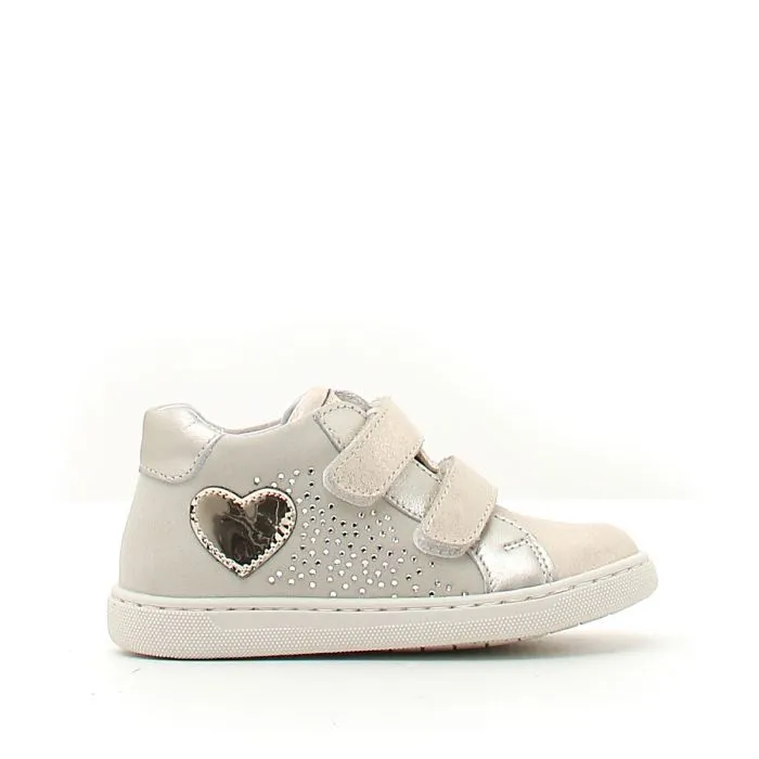 SNEAKERS "MINI" IN CAMOSCIO
