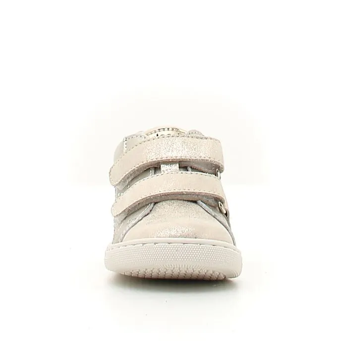 SNEAKERS "MINI" IN CAMOSCIO