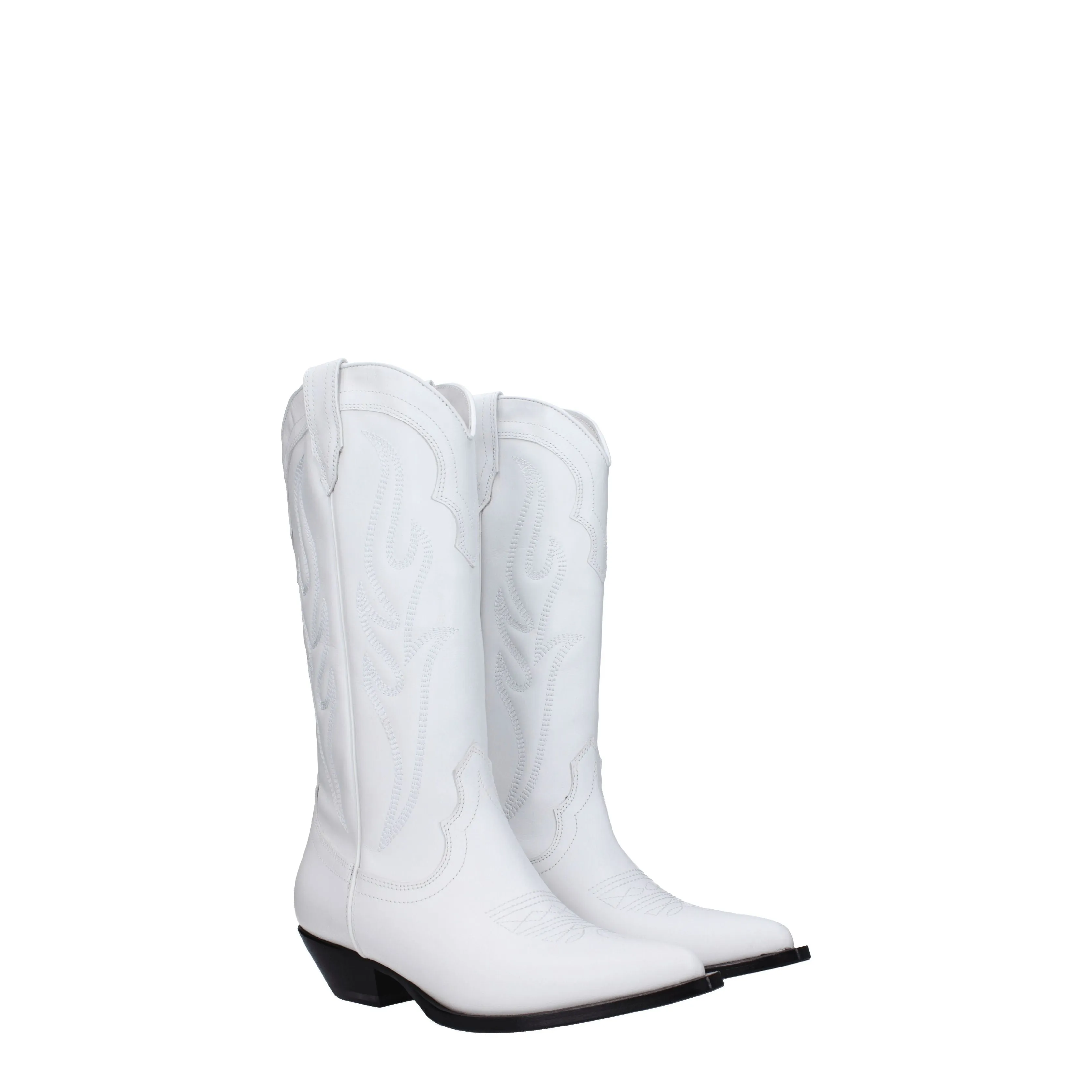 Sonora Stivali Santa fe Donna Pelle Bianco
