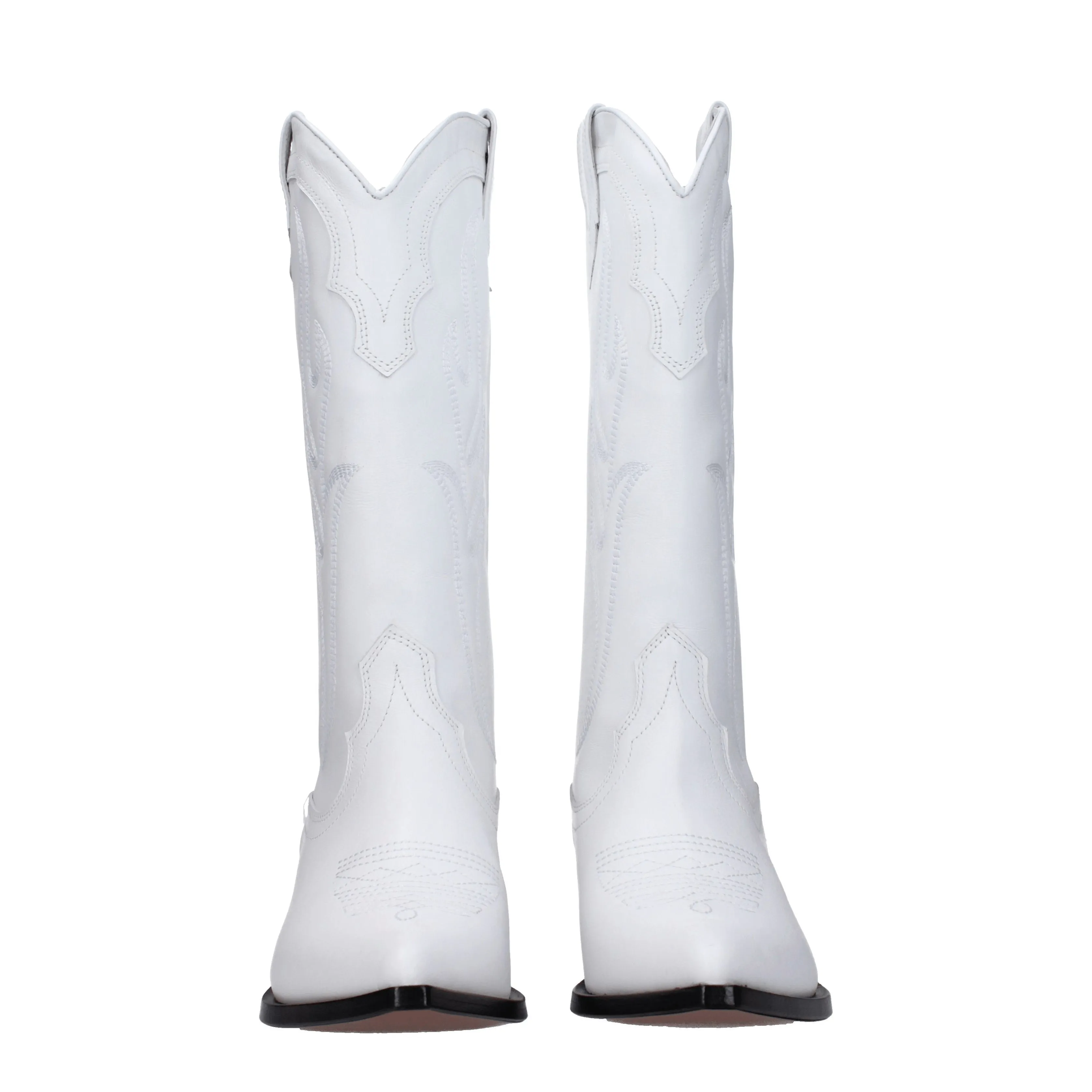 Sonora Stivali Santa fe Donna Pelle Bianco