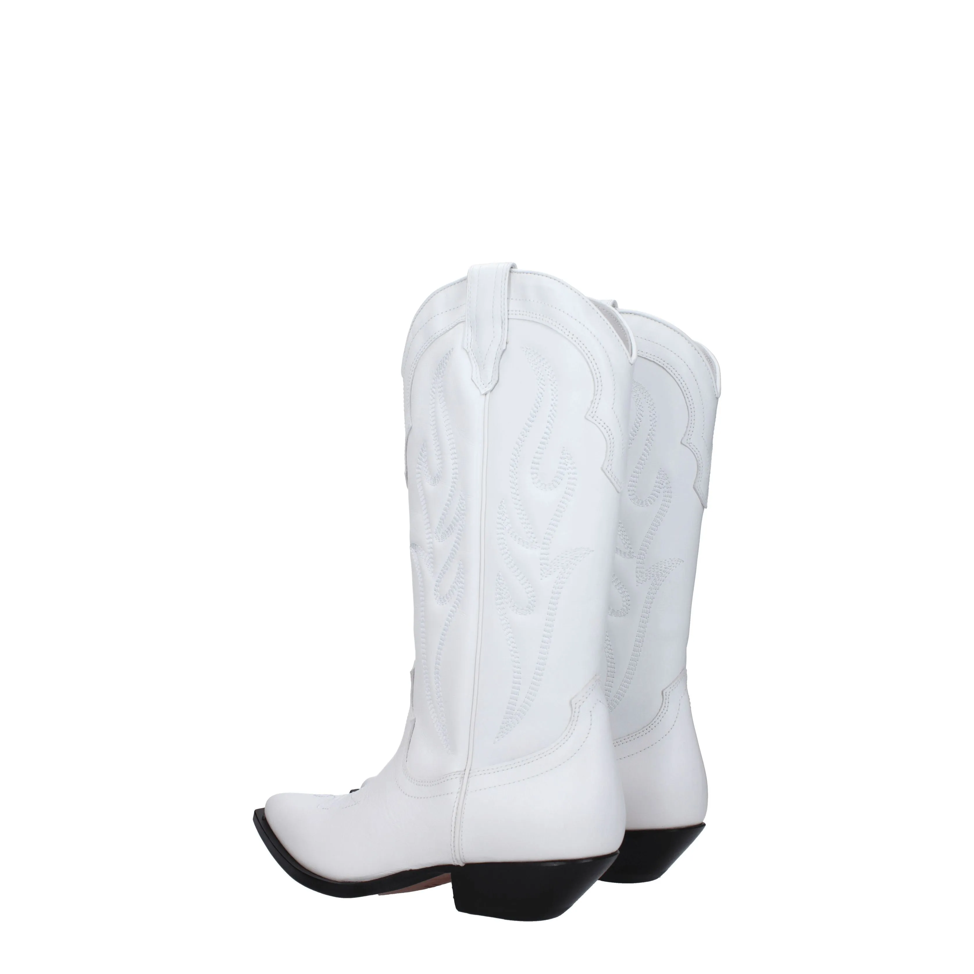 Sonora Stivali Santa fe Donna Pelle Bianco
