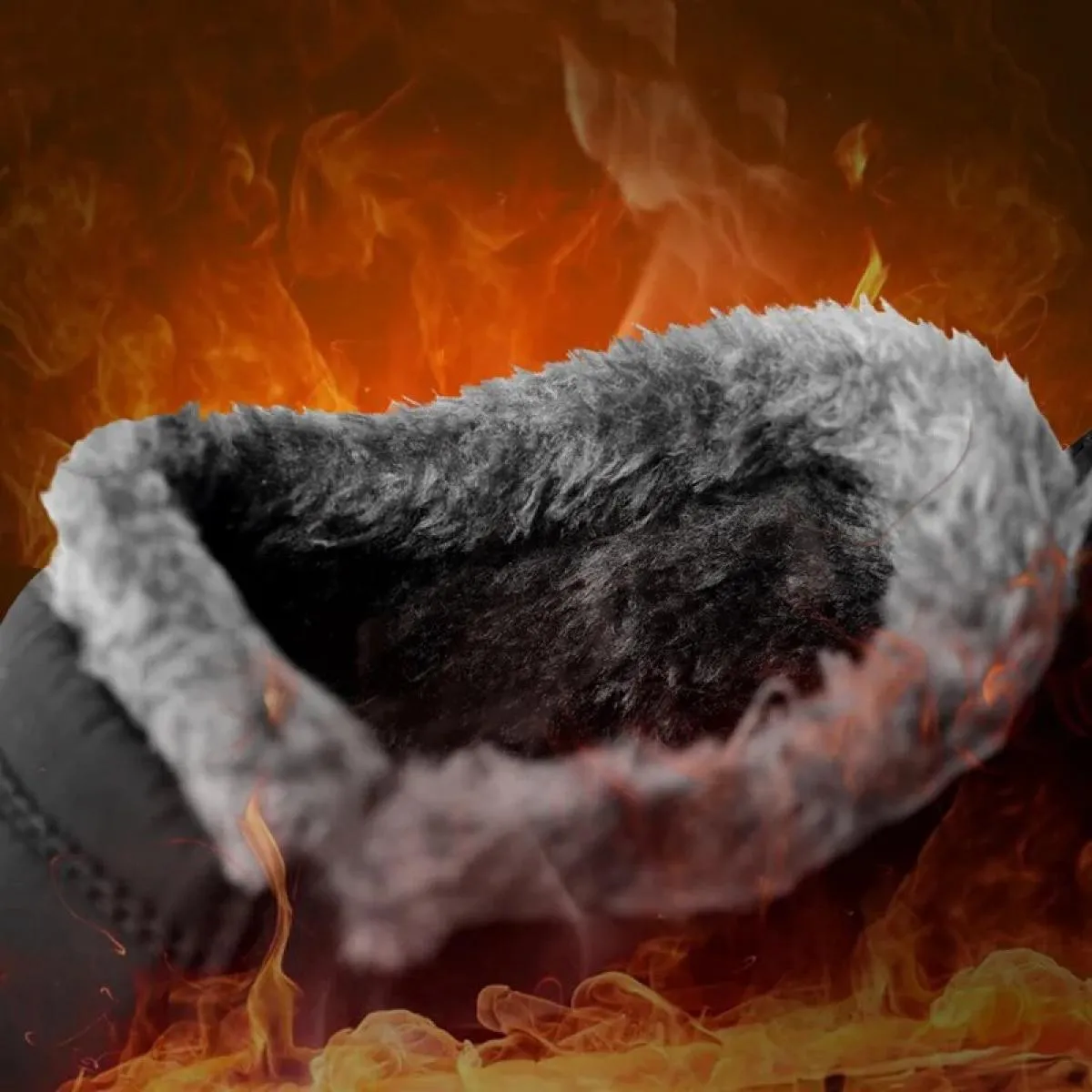 Stivali da donna Slip On scarpe invernali da donna stivaletti impermeabili stivali invernali da neve femminile 2023 stivali neri