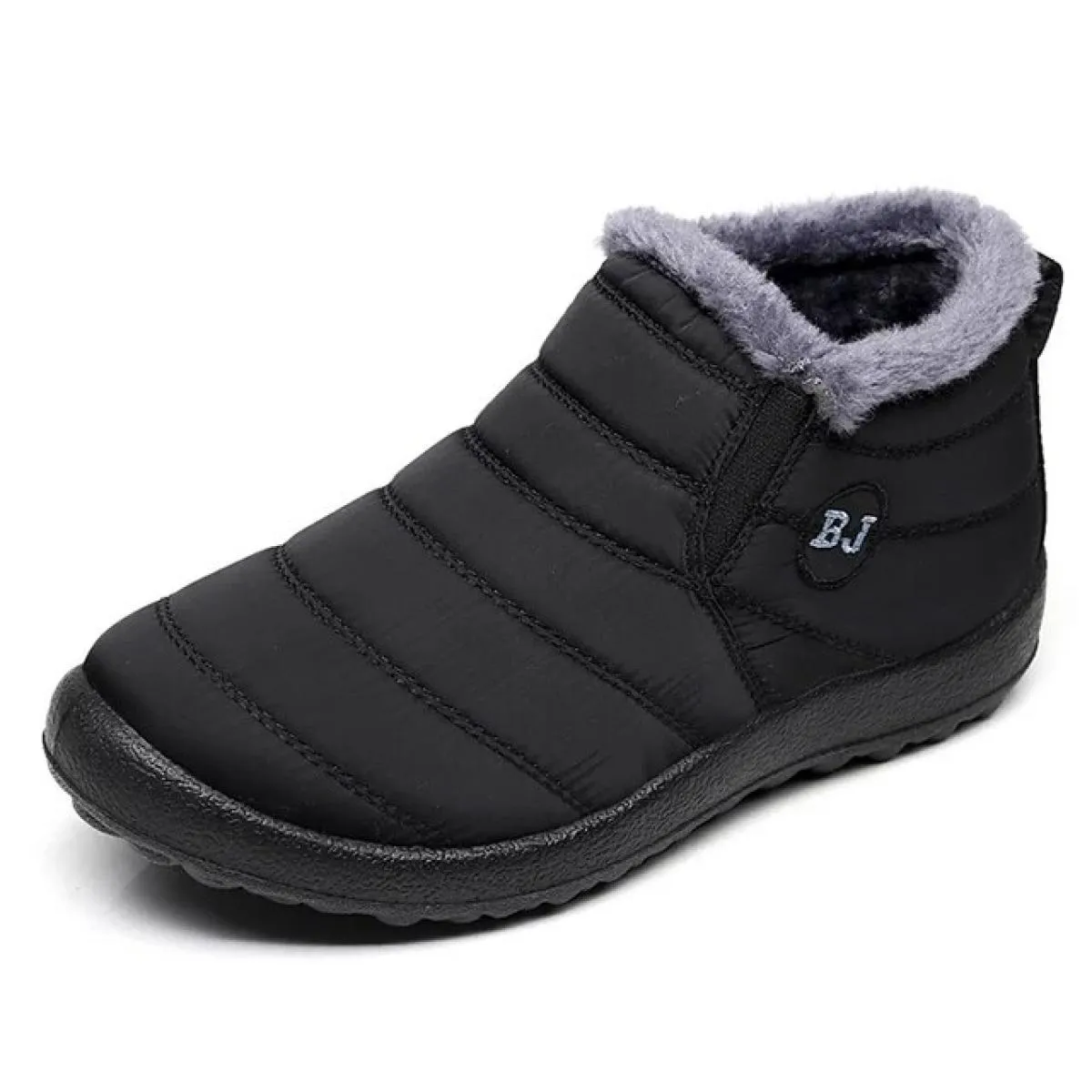 Stivali da donna Slip On scarpe invernali da donna stivaletti impermeabili stivali invernali da neve femminile 2023 stivali neri