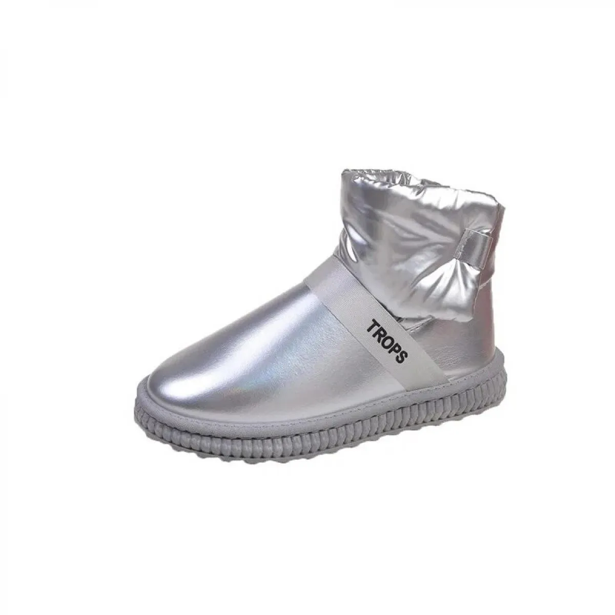 Stivali da neve da donna Stivali invernali da donna Stivaletti antiscivolo impermeabili in peluche spessi Moda Pelliccia calda S