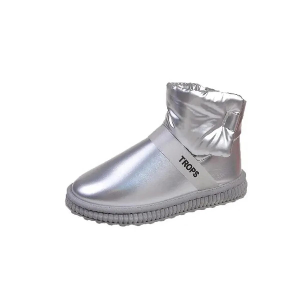 Stivali da neve da donna Stivali invernali da donna Stivaletti antiscivolo impermeabili in peluche spessi Moda Pelliccia calda S