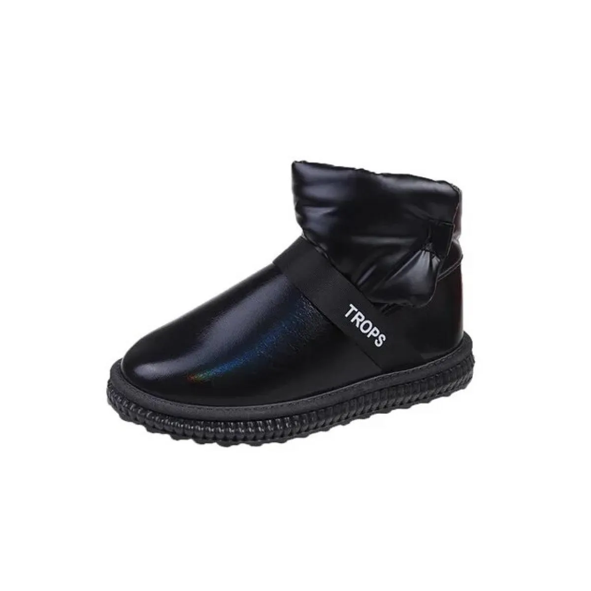 Stivali da neve da donna Stivali invernali da donna Stivaletti antiscivolo impermeabili in peluche spessi Moda Pelliccia calda S