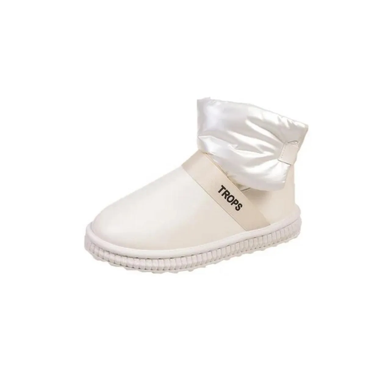 Stivali da neve da donna Stivali invernali da donna Stivaletti antiscivolo impermeabili in peluche spessi Moda Pelliccia calda S