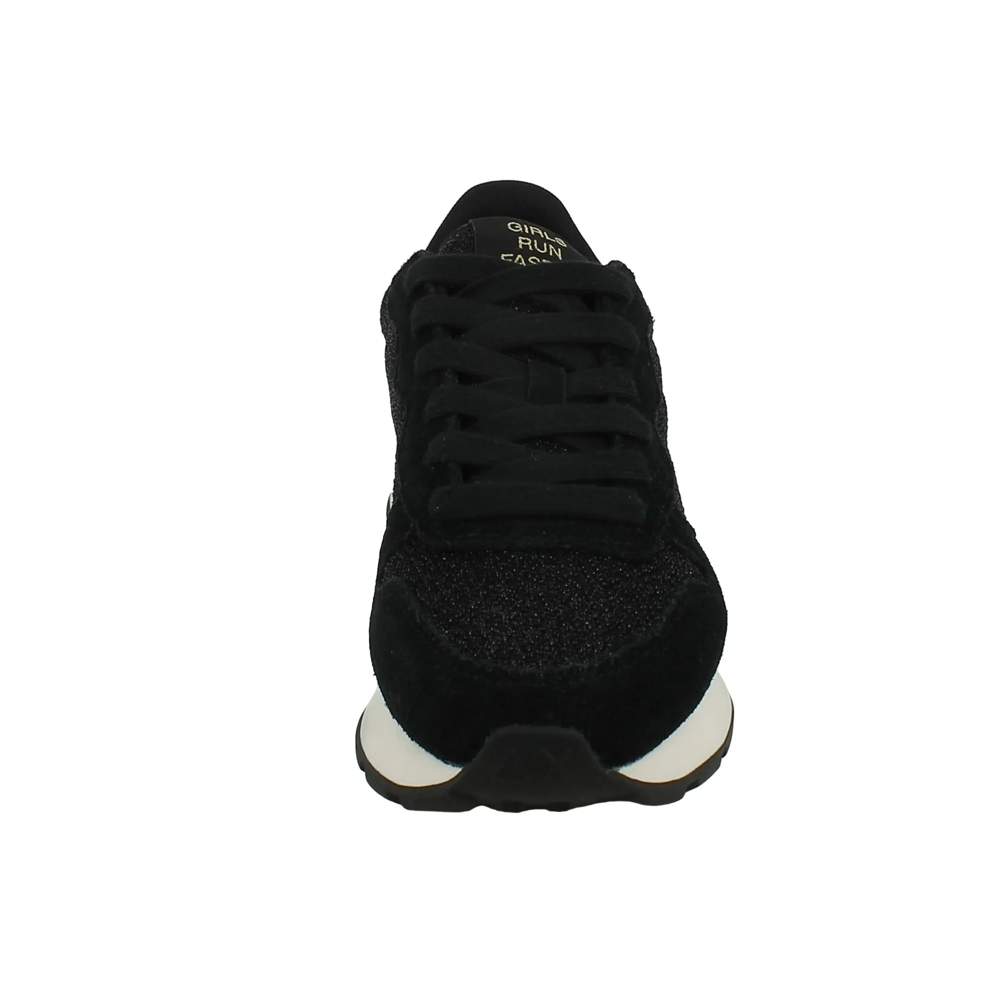 Sun68  Sneaker Ally Glitter Textile Nero 