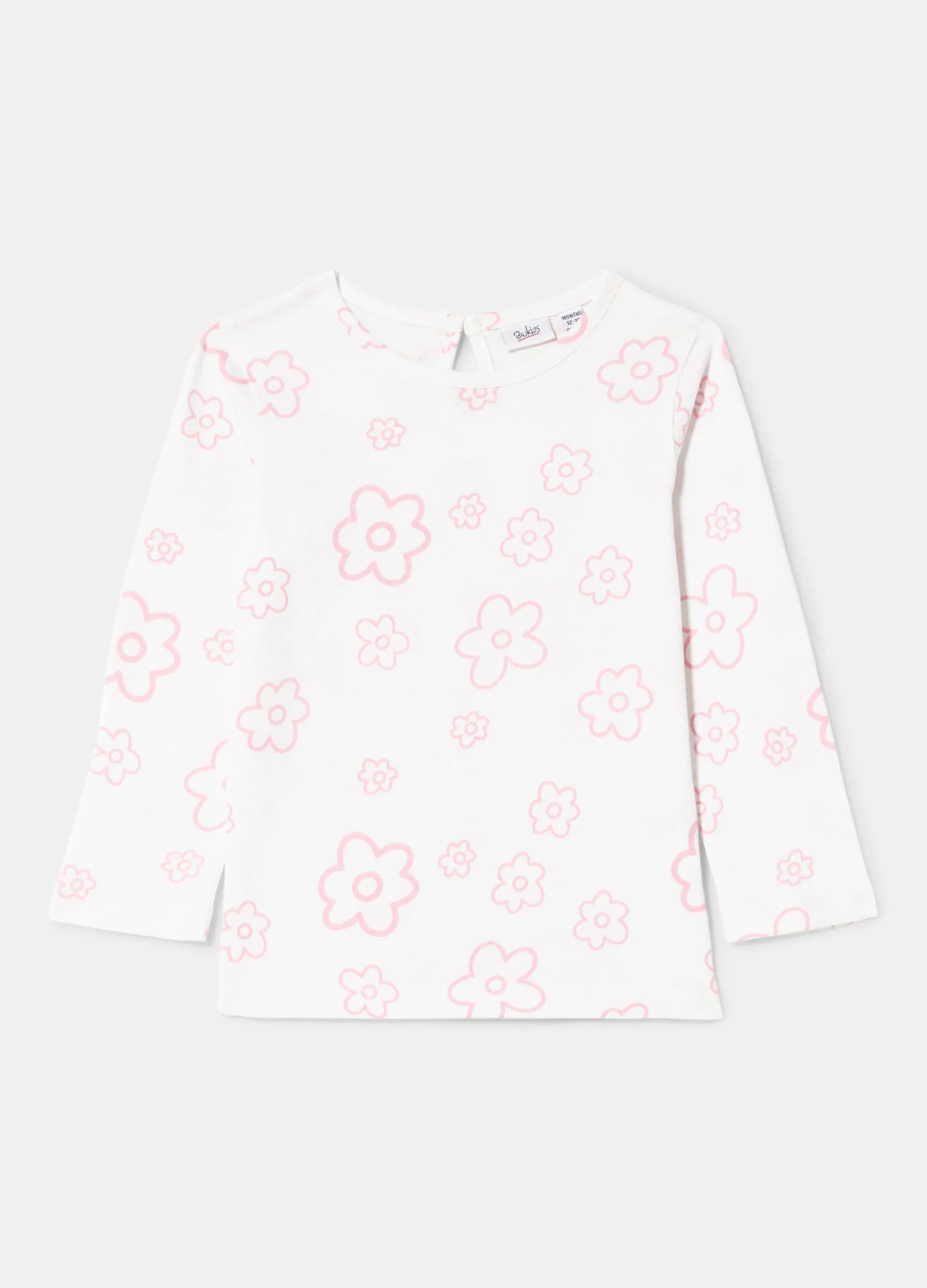 T-shirt a maniche lunghe neonata