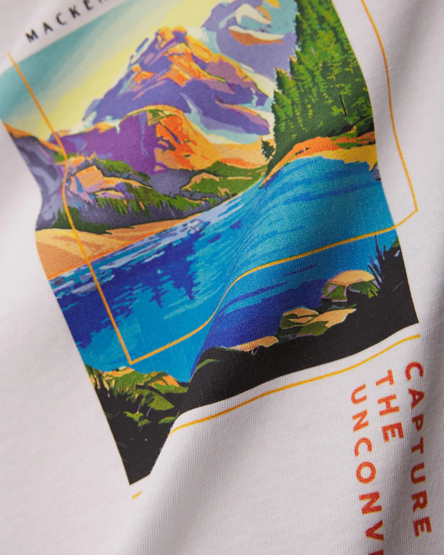 T-shirt bianca da uomo Napapijri S-Canada NP0A4HQM0021-100