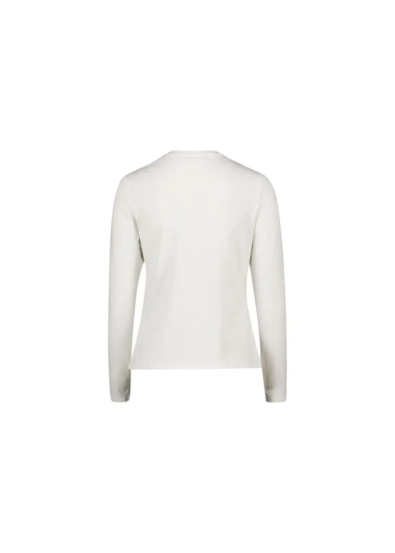 T-shirt con logo e strass