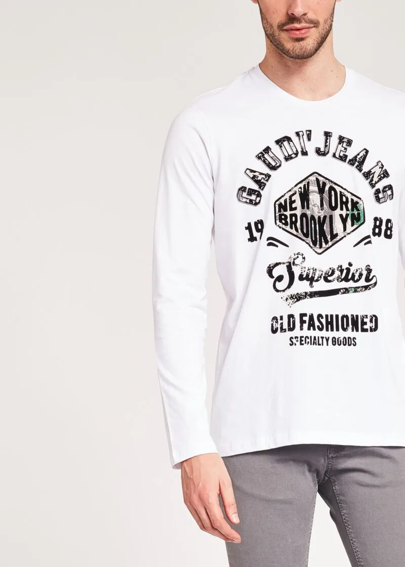 T-shirt con stampa Dollar