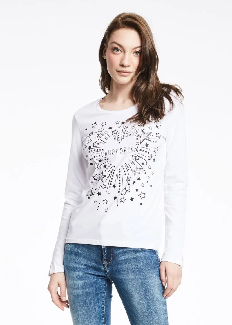 T shirt con stelle
