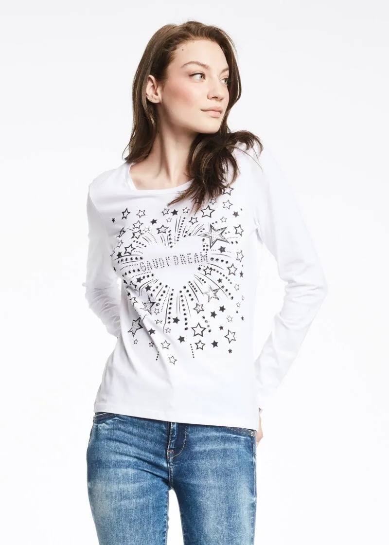 T shirt con stelle