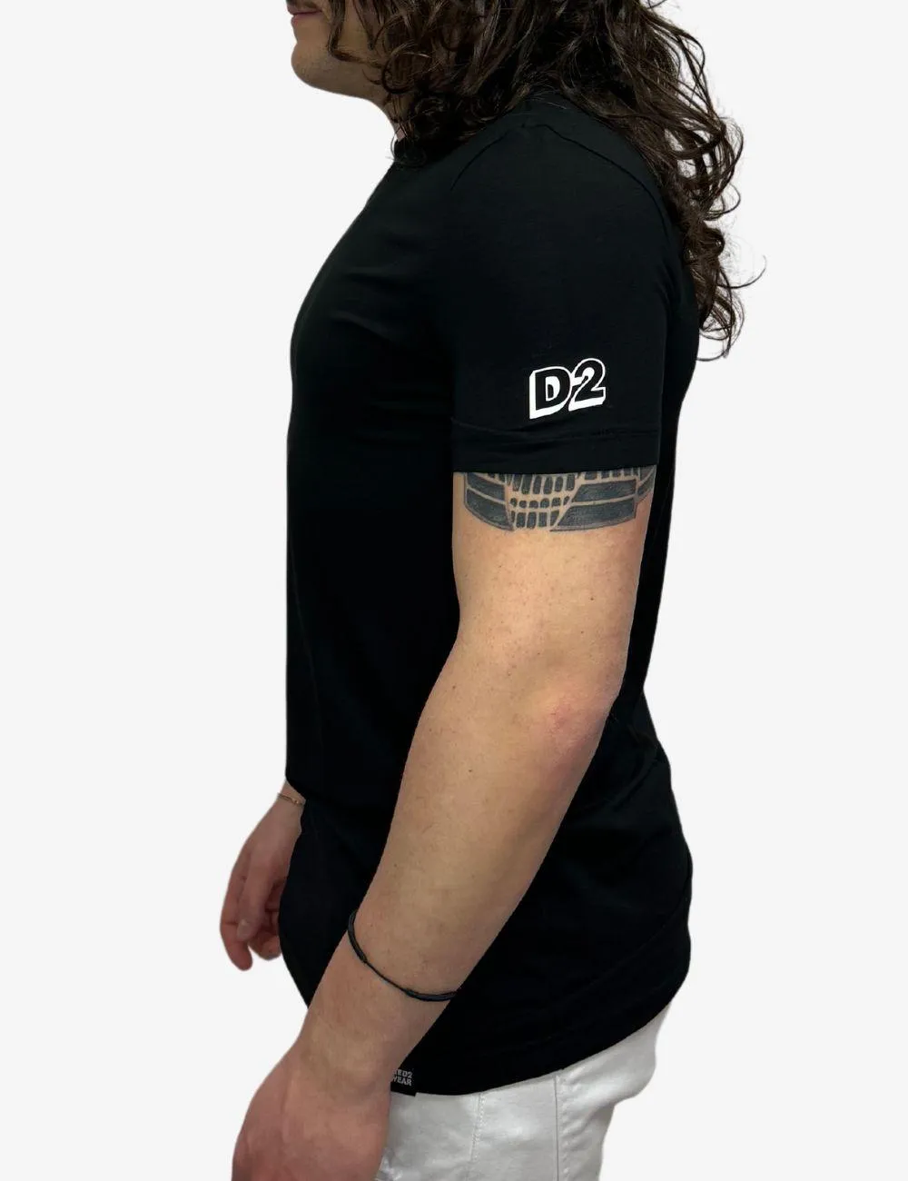 T-Shirt Dsquared2 con logo 3D
