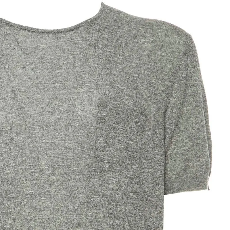 T-shirt in cotone elasticizzato con taschino 
