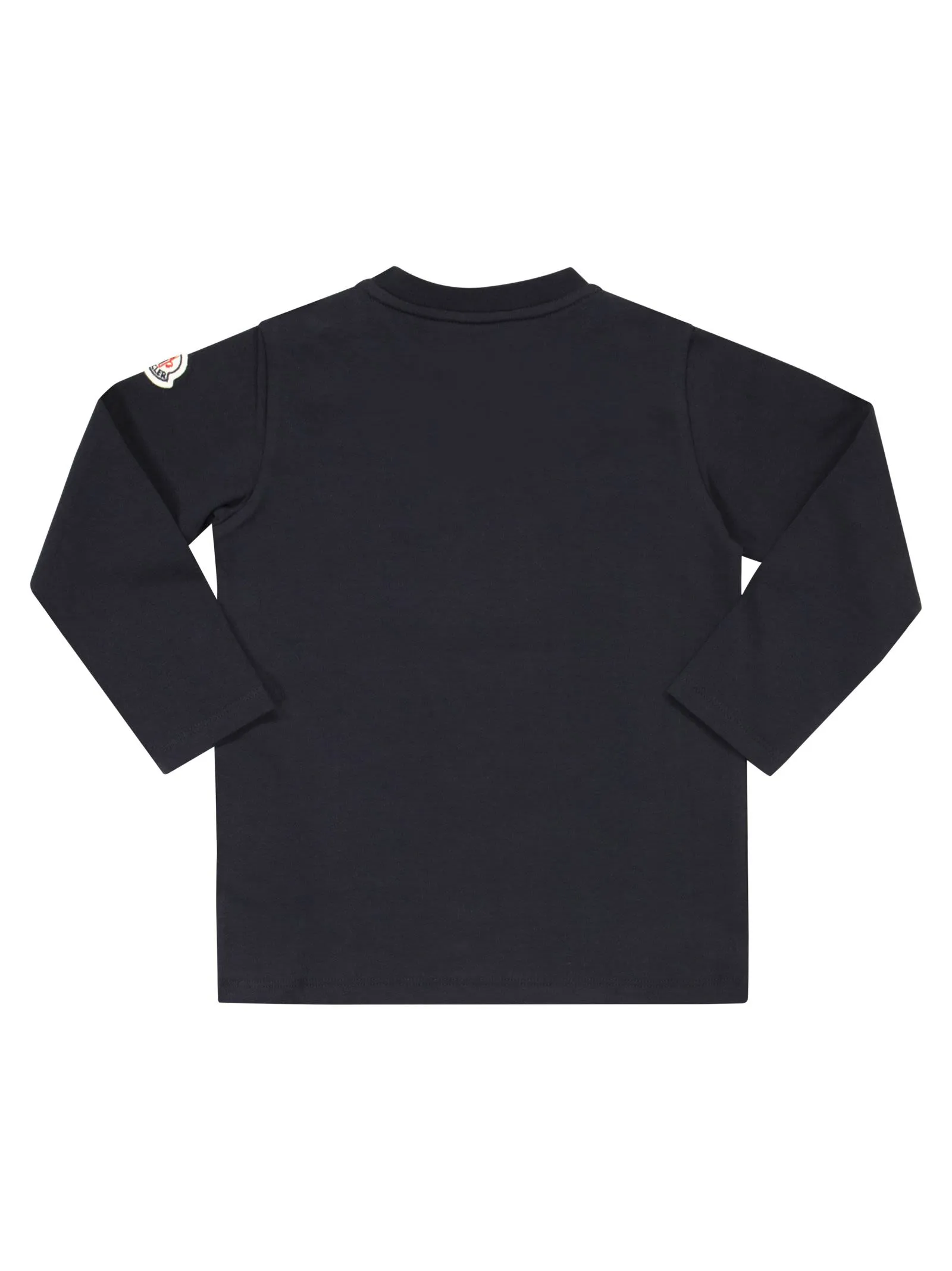 T-shirt logata a maniche lunghe