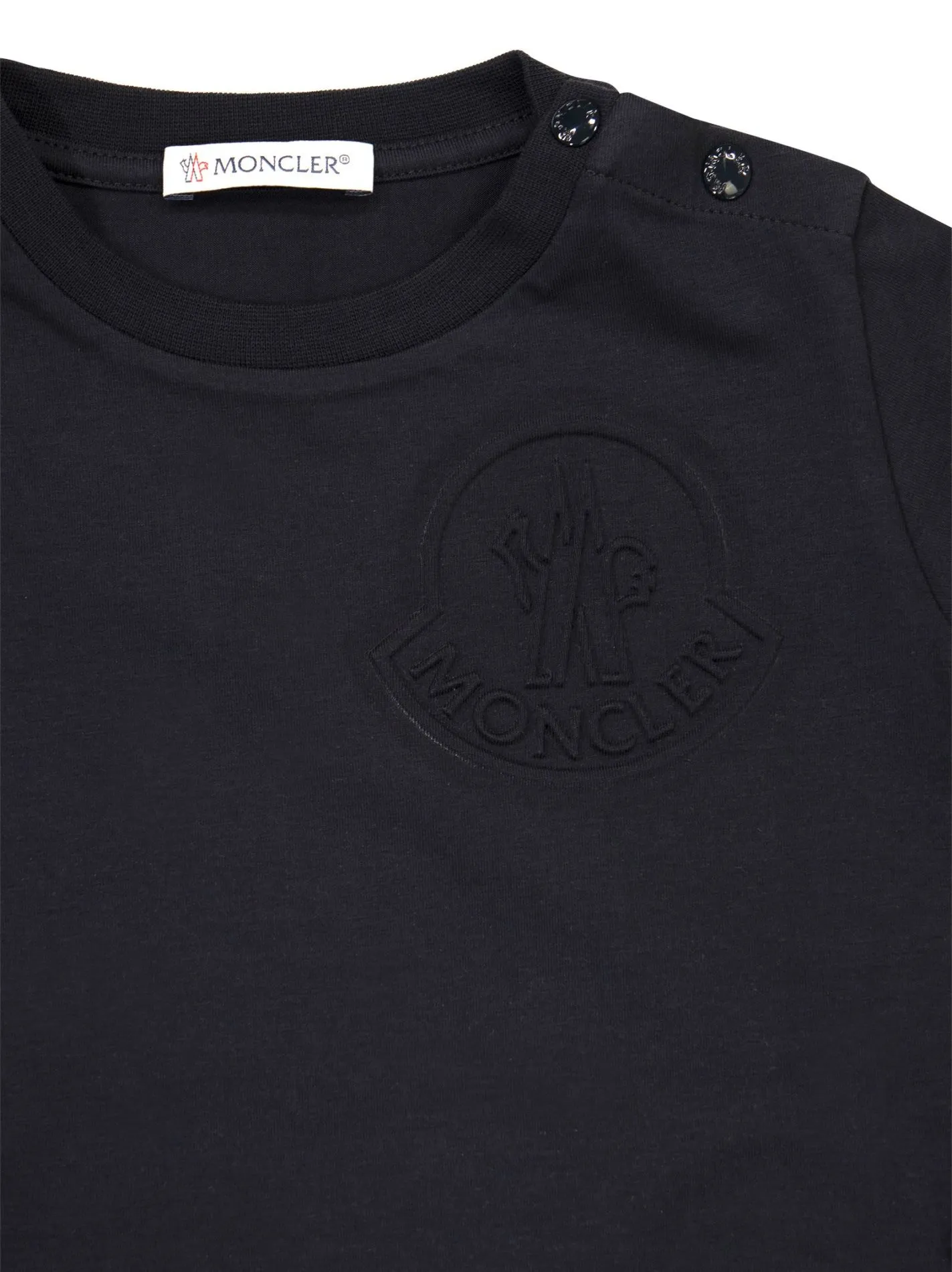 T-shirt logata a maniche lunghe