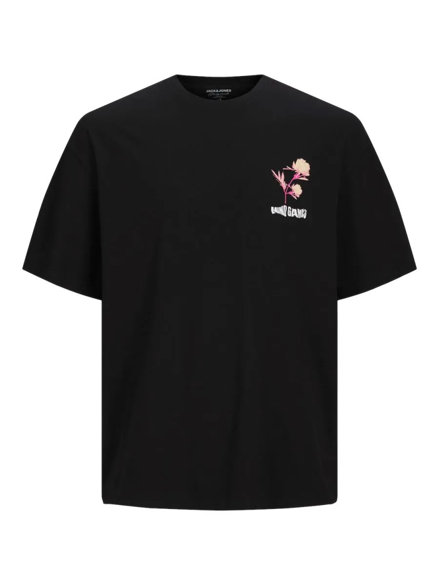 T-SHIRT Uomo JACK&JONES 12255697 GAMESTEE BLACK
