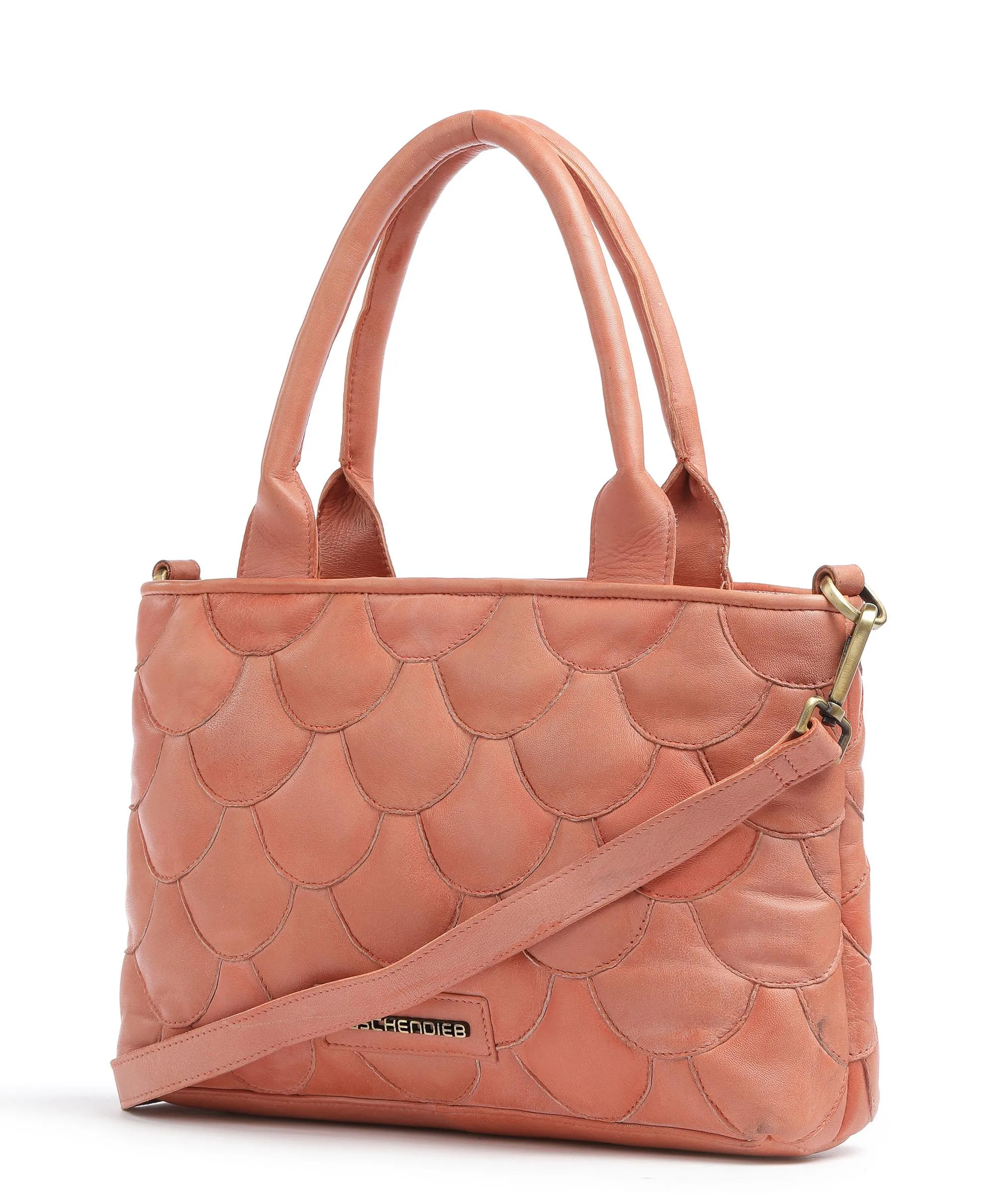  Taschendieb Wien Munchgasse 4 Borsa a mano pelle di pecora albicocca  