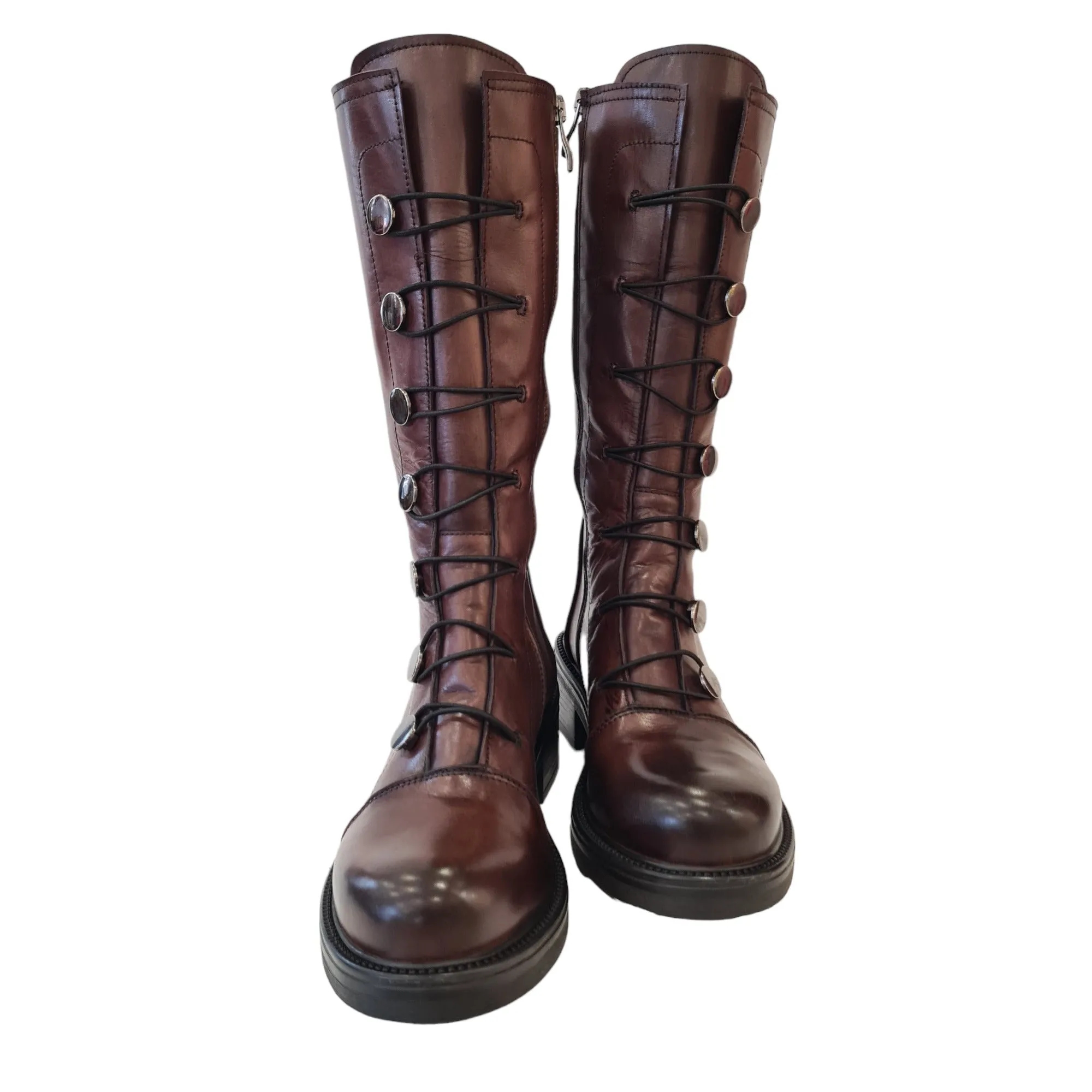 Tattoo Stivaletto Anfibio Donna Testa di Moro Rif.660