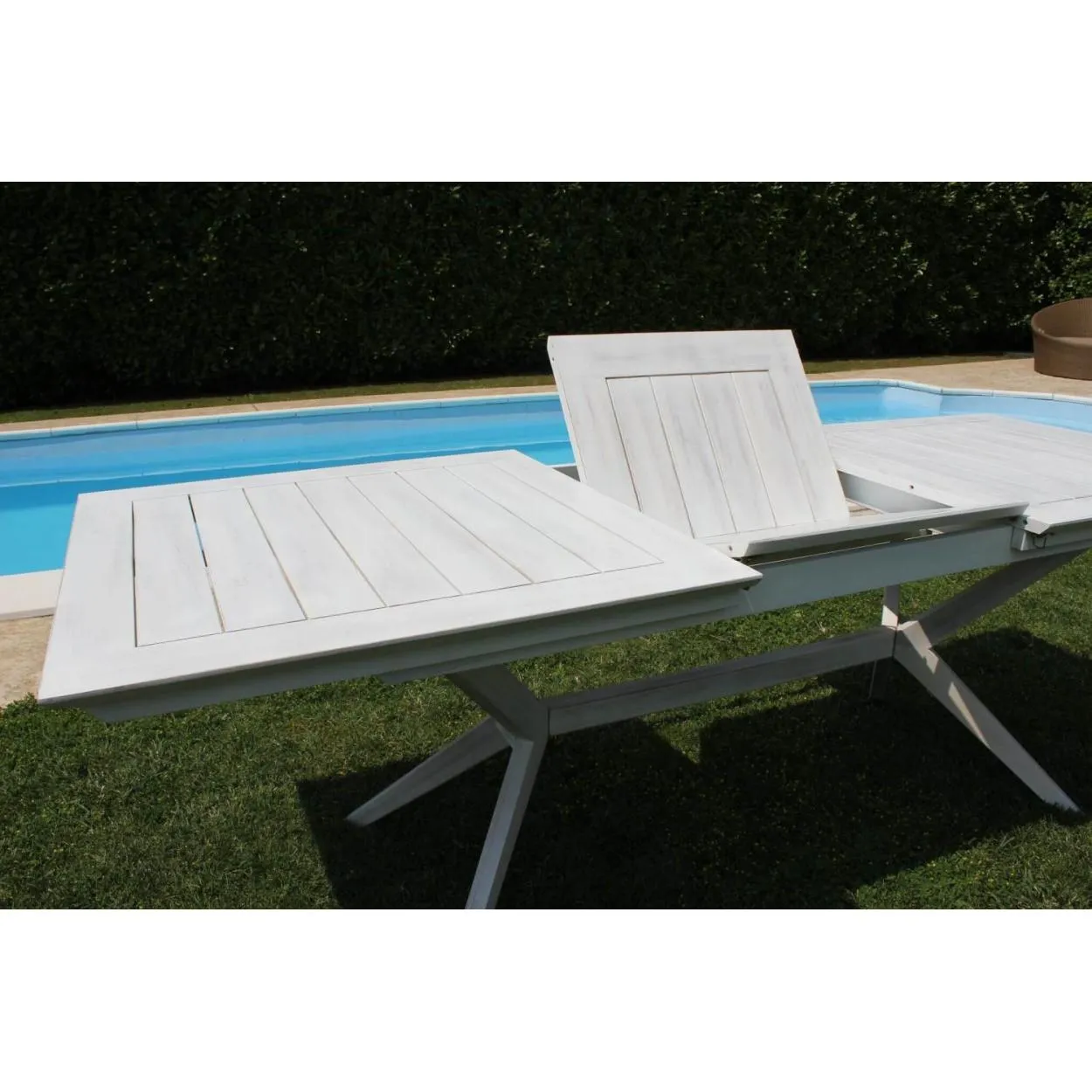 TAVOLO BALI 150 X 90 BIANCO