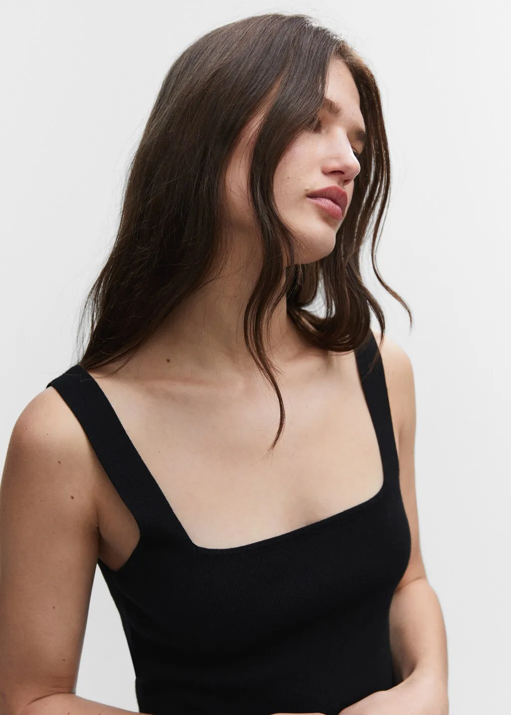 Top crop maglia