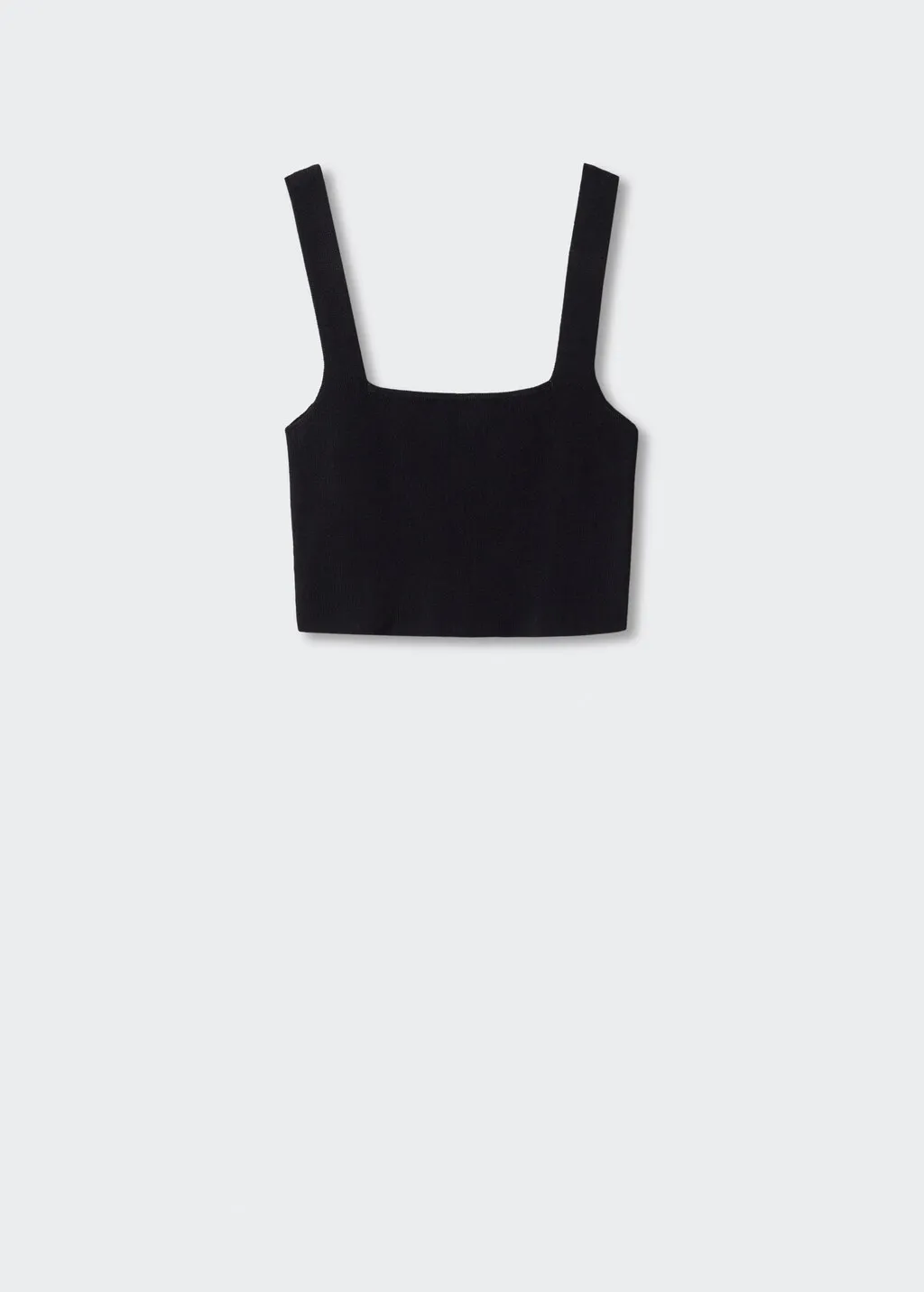 Top crop maglia