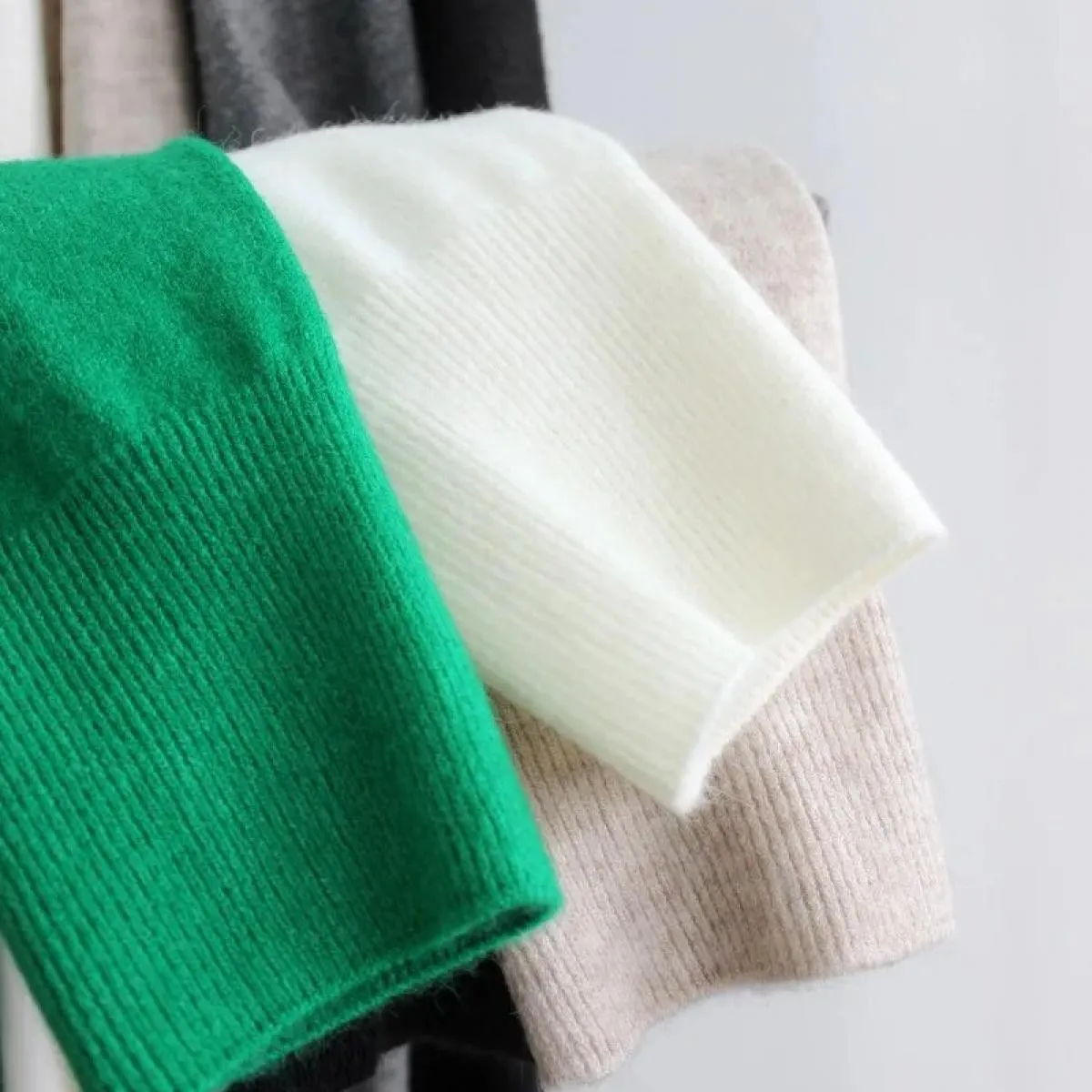 Top pullover lavorato a maglia autunno inverno senza cuciture Top maglione allentato top lavorato a maglia abbigliamento donna