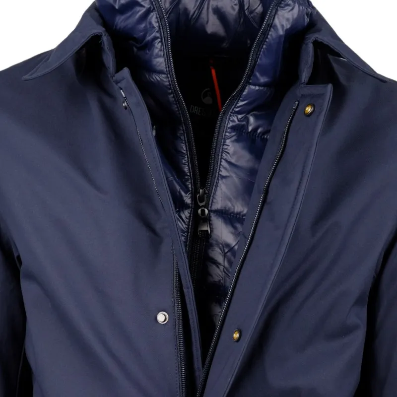 Trench Uomo Dresserd Giubbotto Tessuto Tecnico con piumino centrale smontabile