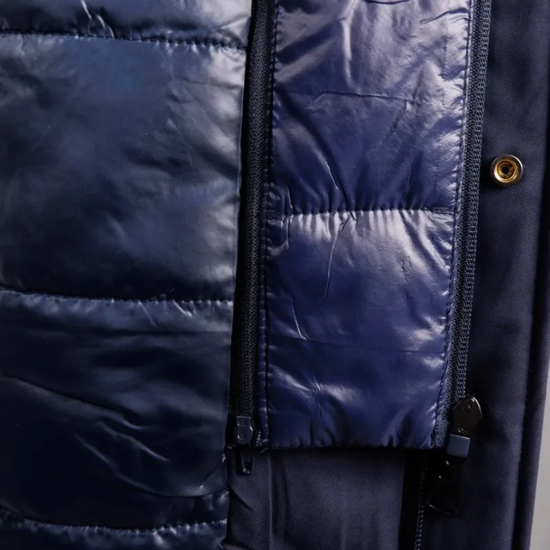 Trench Uomo Dresserd Giubbotto Tessuto Tecnico con piumino centrale smontabile