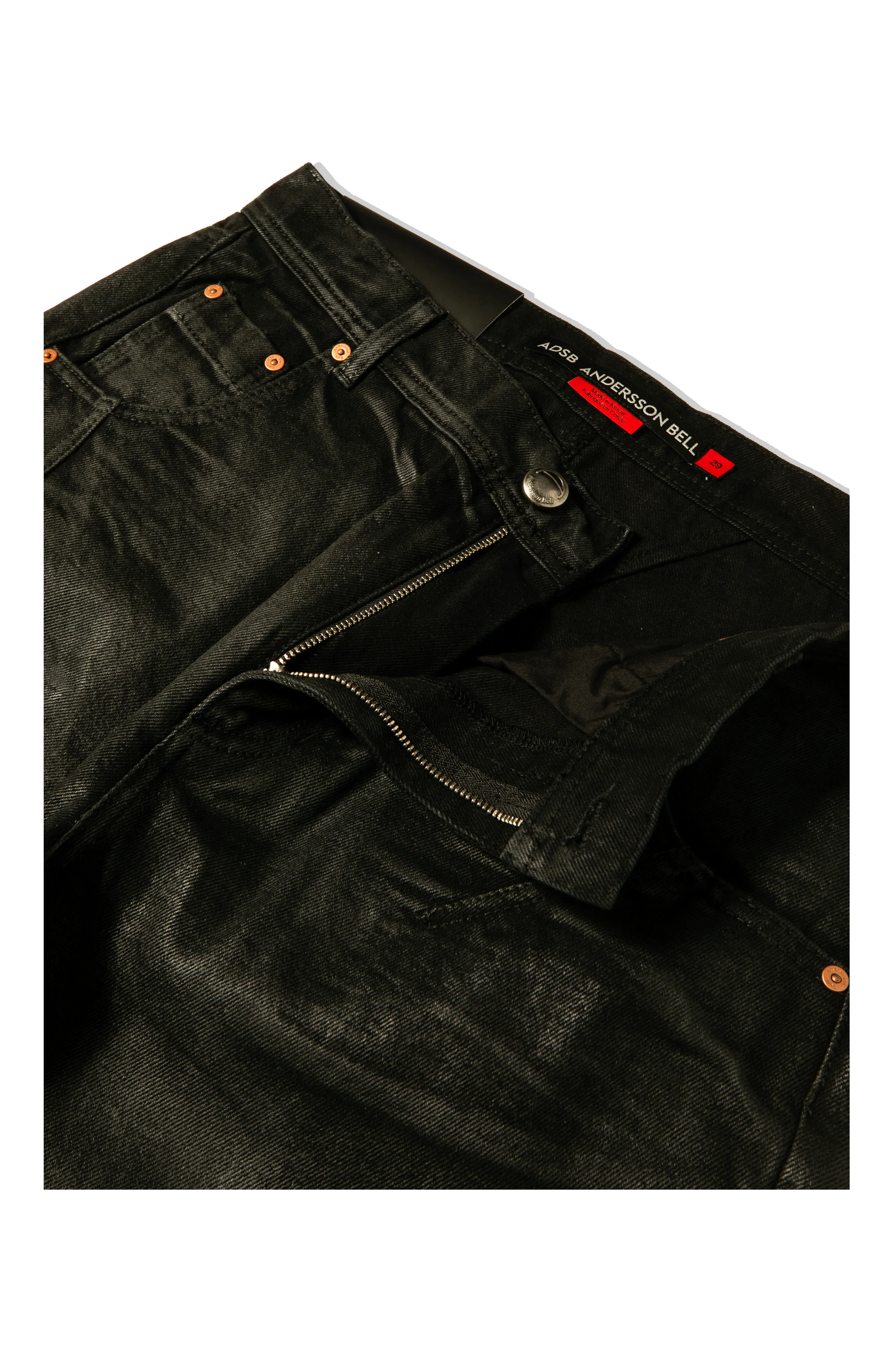 Tripot Coated Flare Jeans