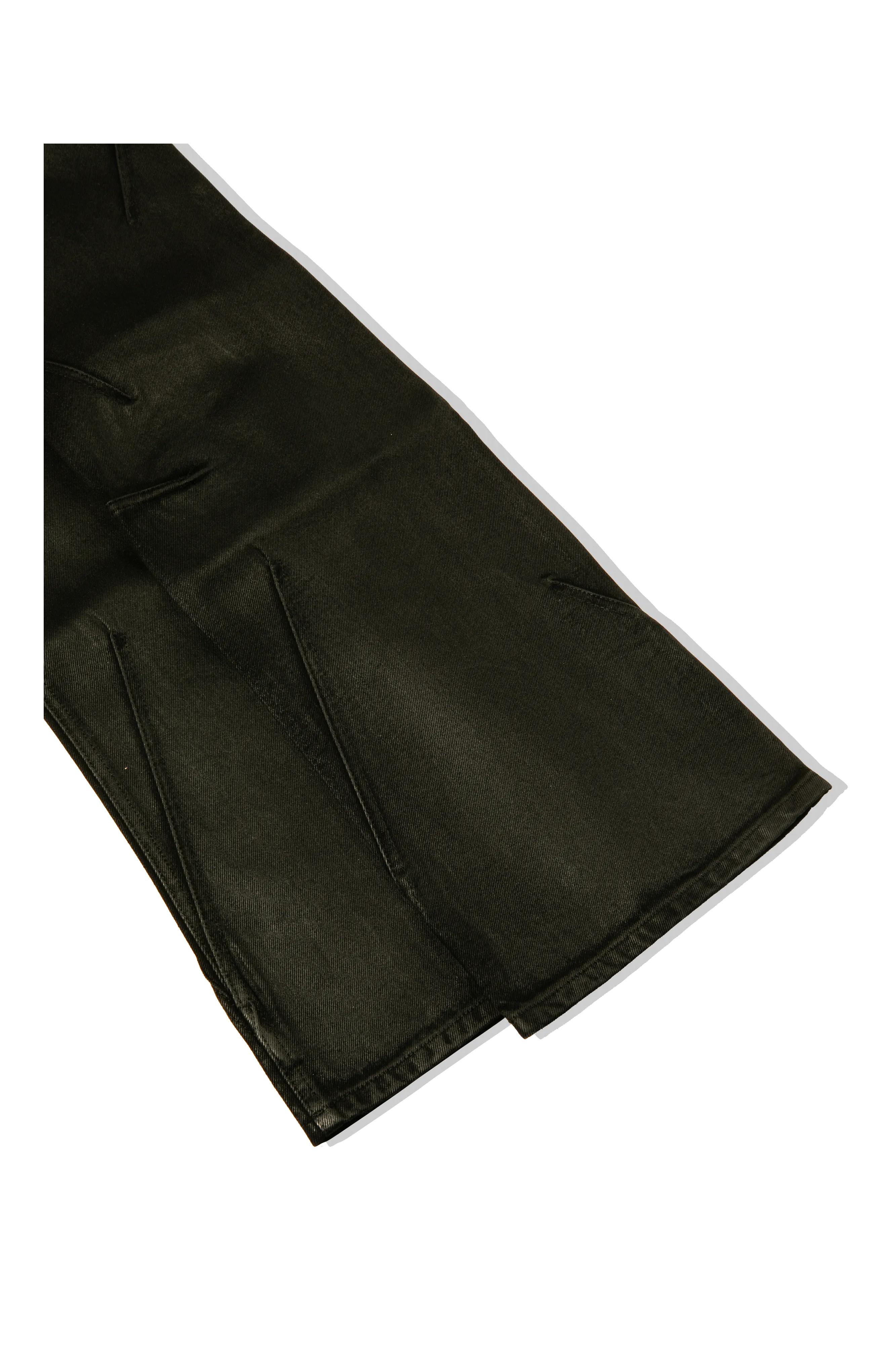 Tripot Coated Flare Jeans