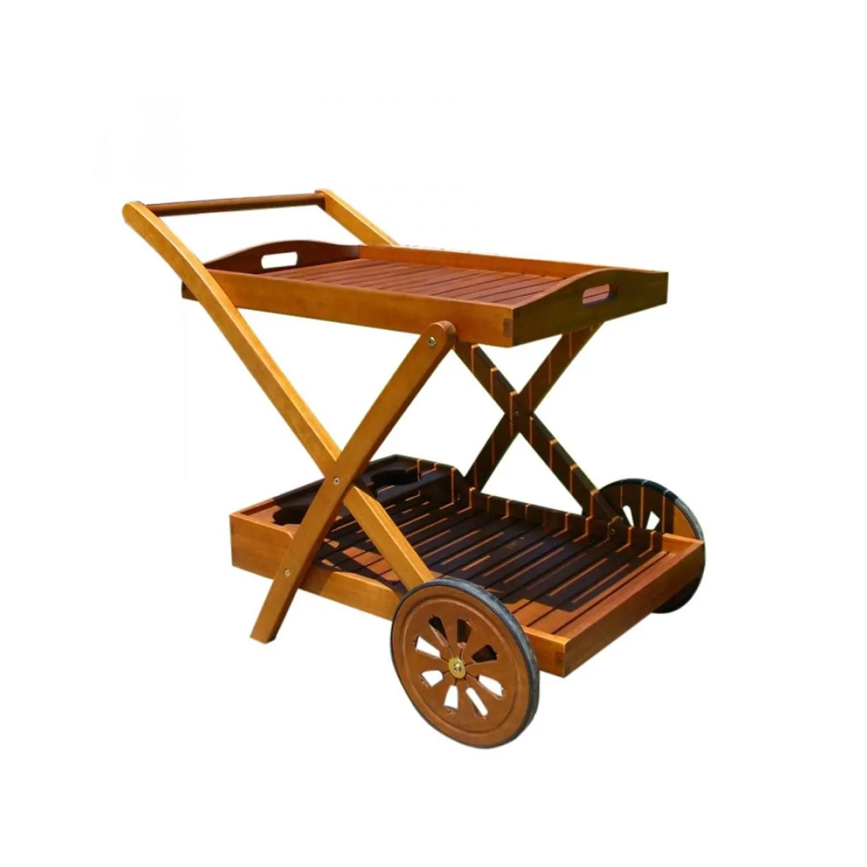 TROLLEY BAR - MARRONE