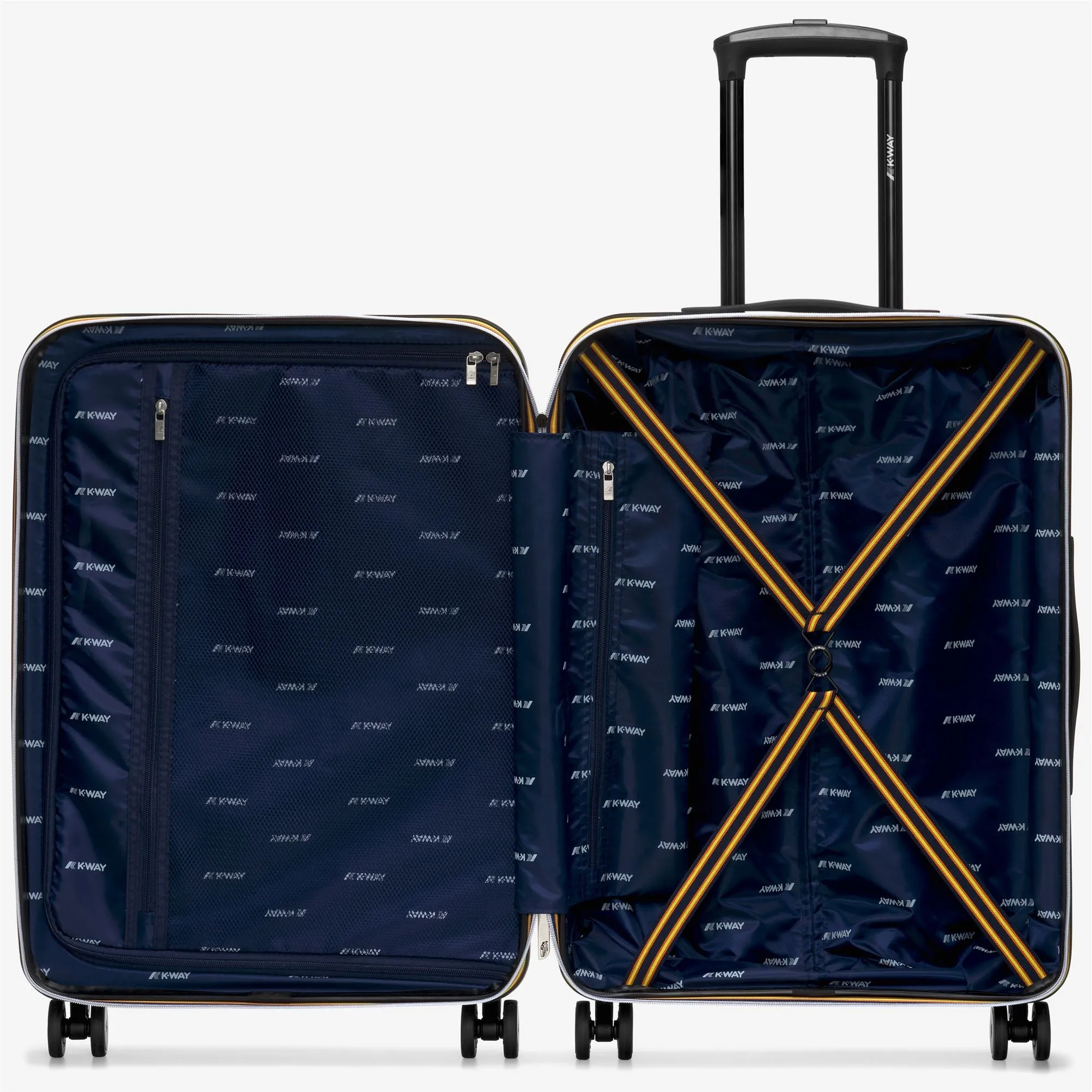 TROLLEY MEDIUM BROWN CORDA-BLUE MD COBALT