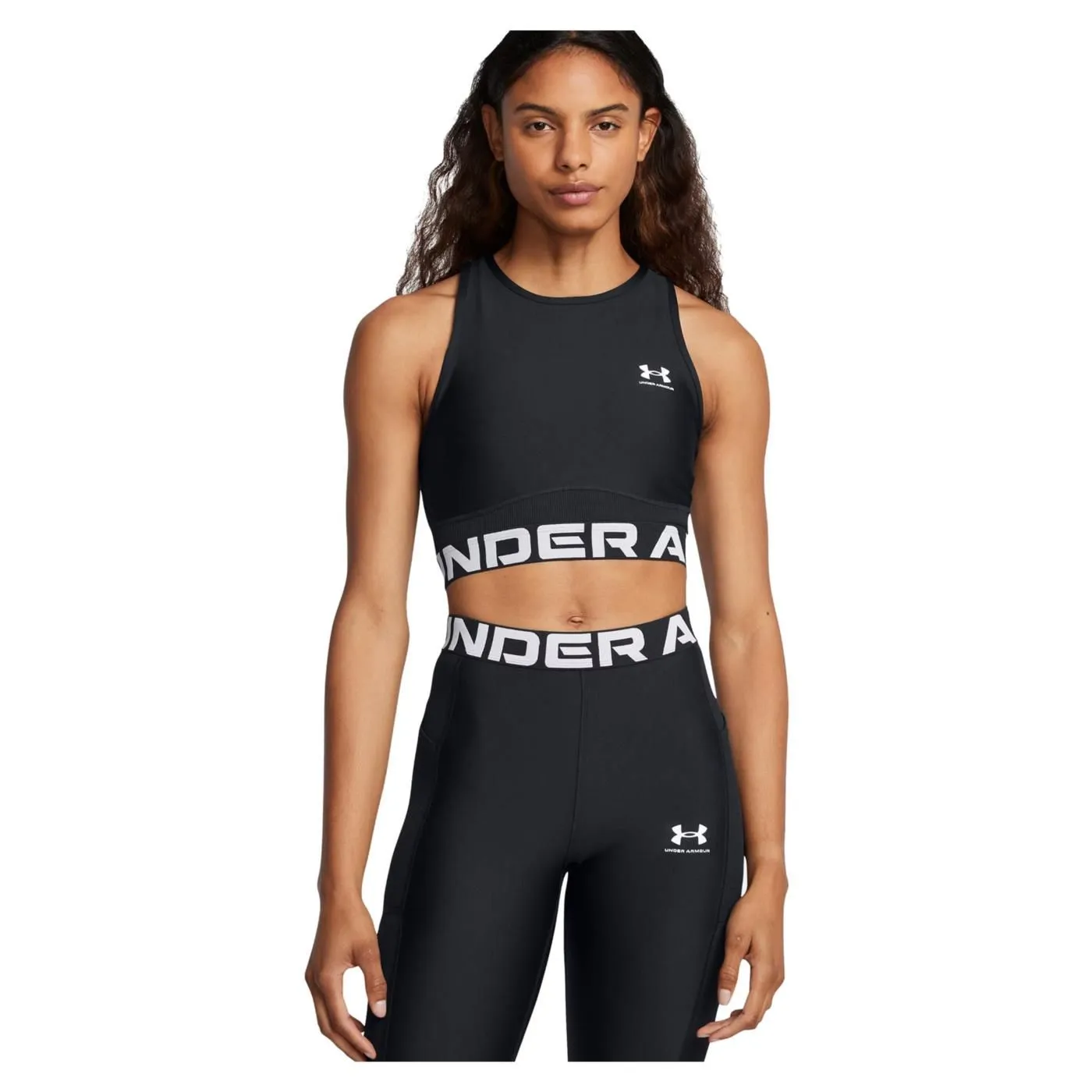     UNDER ARMOUR W HEATGEAR RIB TANK 1388694 0001