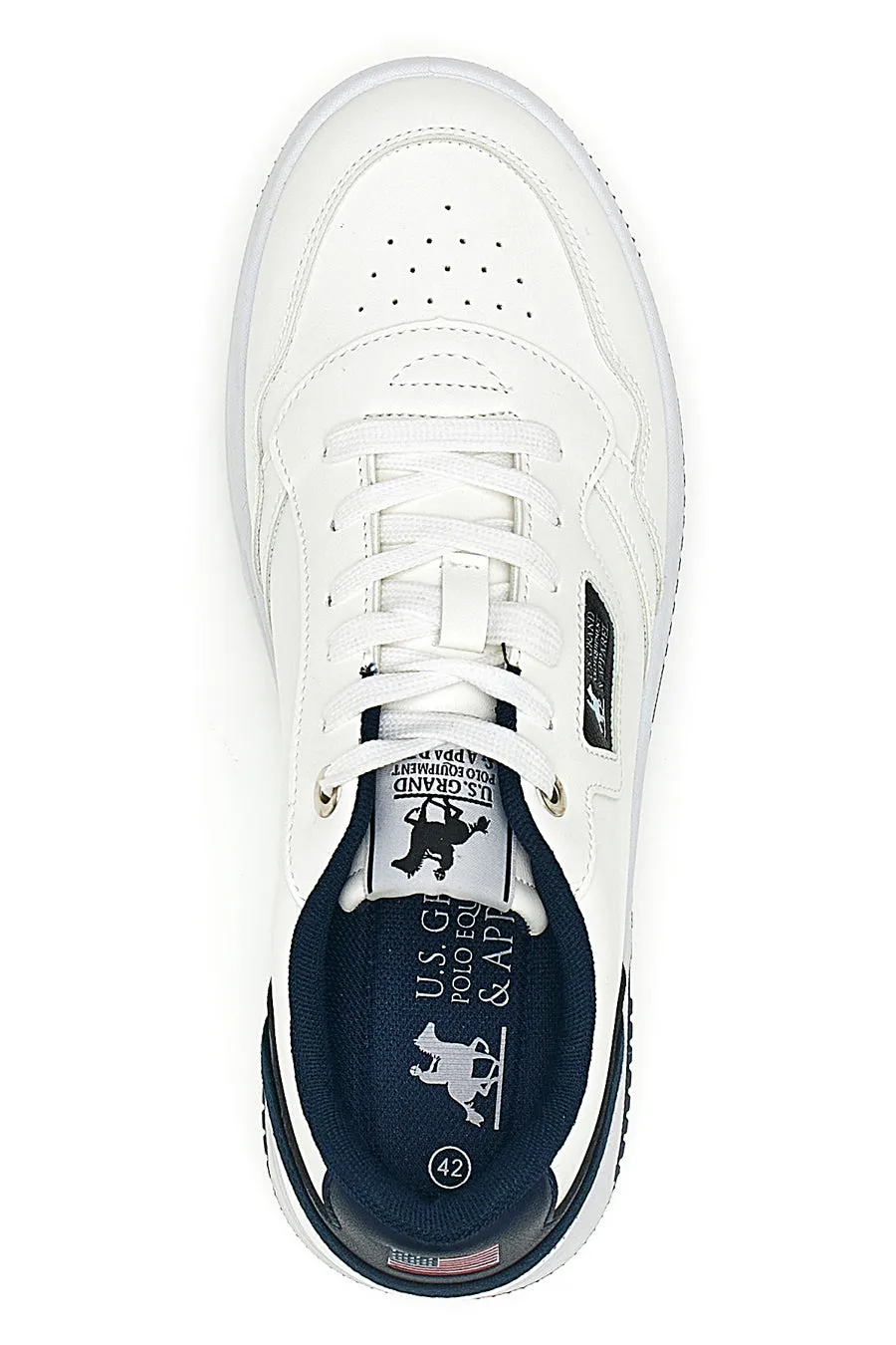   U.S. GRAND POLO Sneakers Bianca da Uomo U.S. Grand Polo 41480