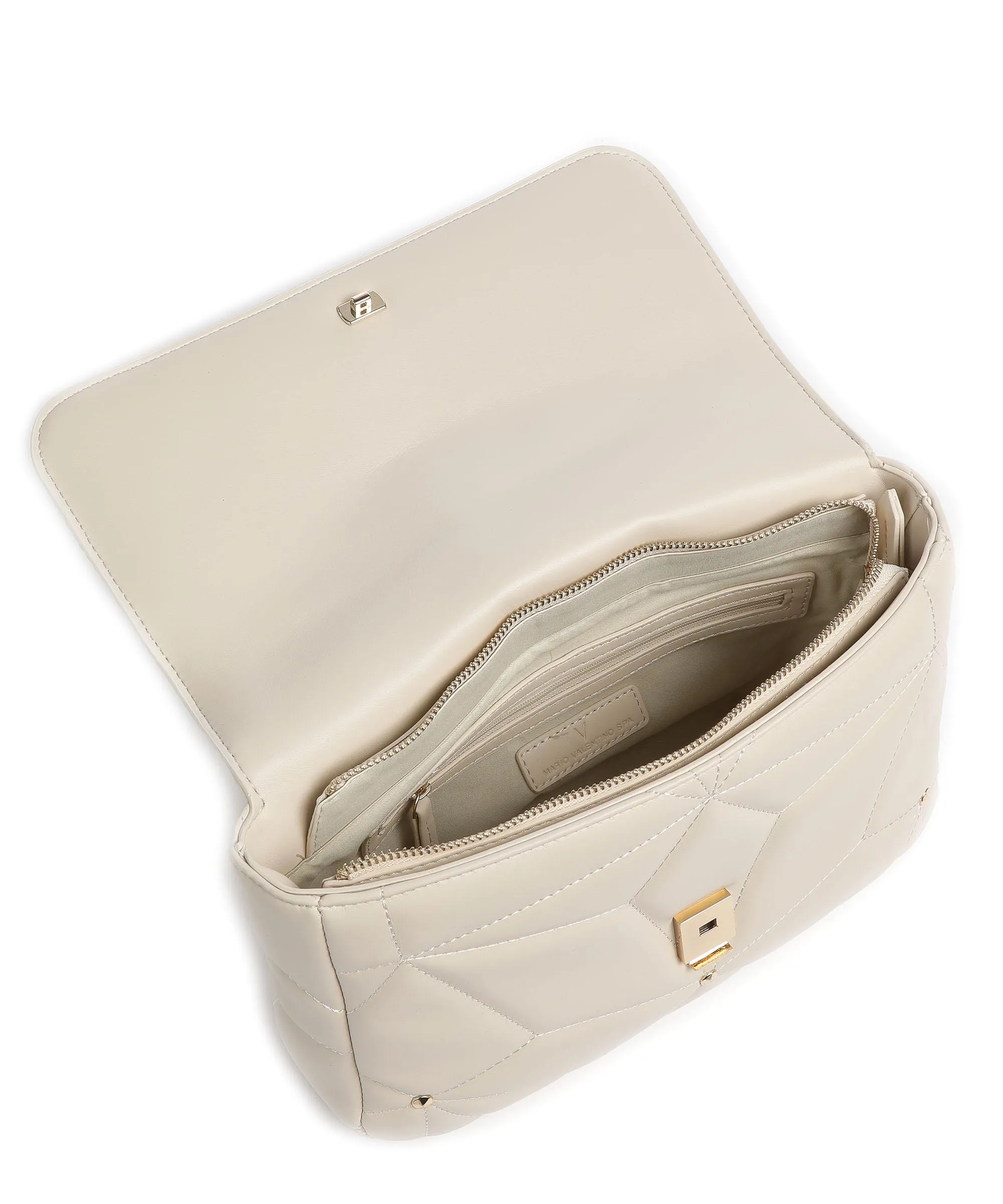  Valentino Bags Emily Borsa a tracolla pelle sintetica avorio  